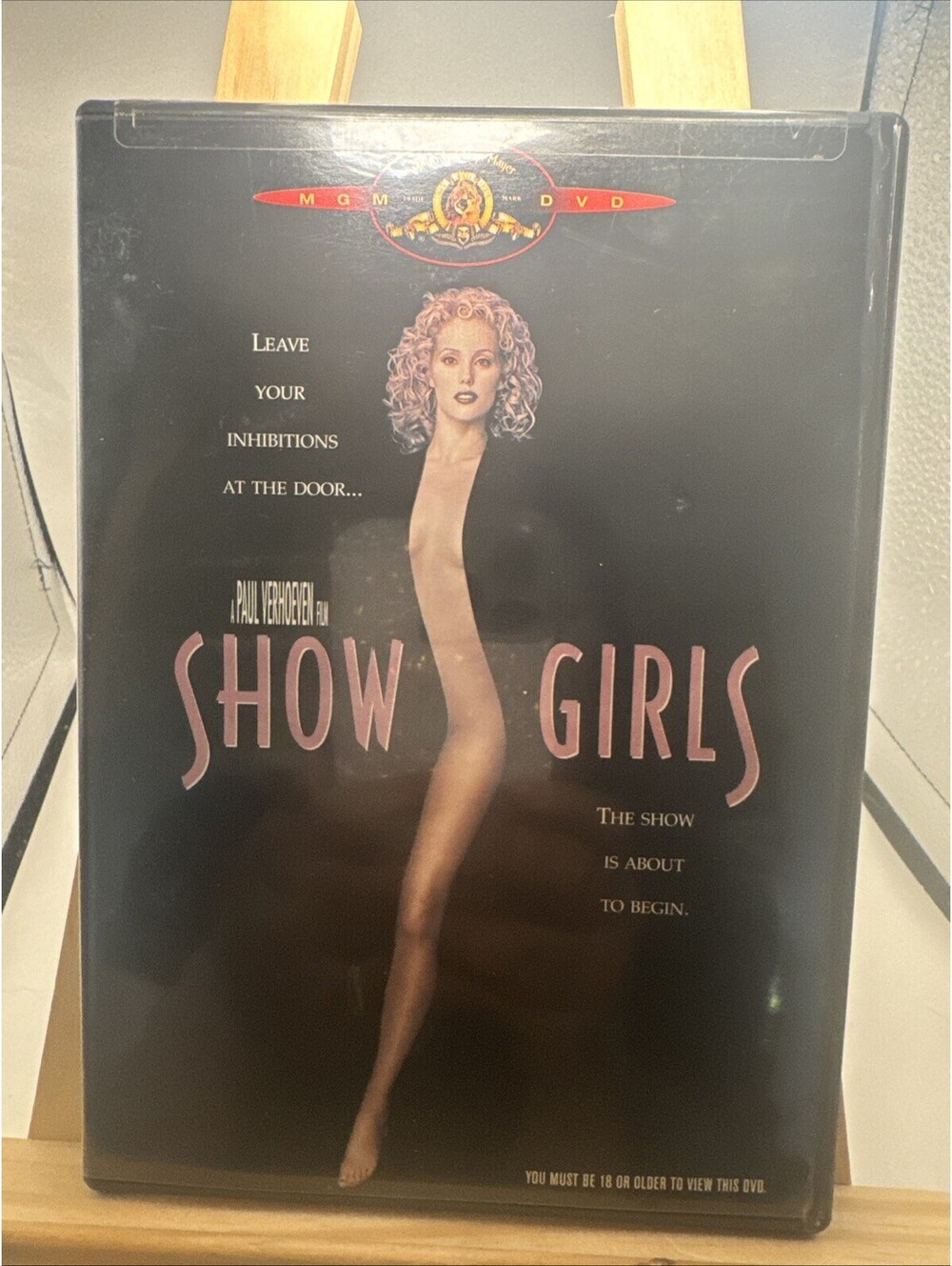 SHOWGIRLS (1995) - (DVD, 2000, NC-17) - ELIZABETH BERKLEY